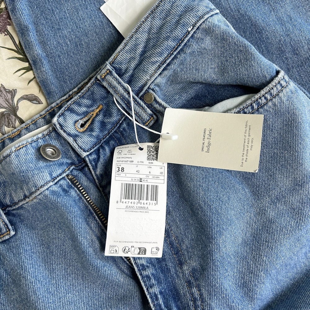 NWT Mango Wide Leg Jeans - Picture 10 of 10